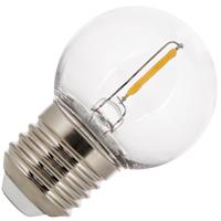 Bailey kogellamp LED filament 1W E27 plastic