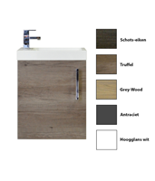 sanicare Q40 toiletmeubel 40 cm truffel