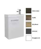 sanicare Q40 toiletmeubel 40 cm grey-wood