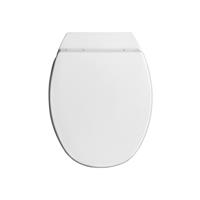 allibert Toiletzitting  Paladin Afklikbaar 36,7x4,8x48 cm Geperst Hout Wit 