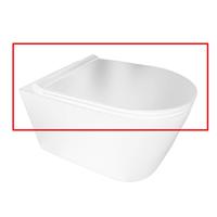 boss&wessing Toiletzitting  Plana Slim Mat Wit 