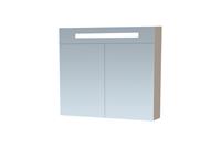 sanituba Spiegelkast Double Face EX 80 Taupe