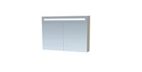 sanituba Spiegelkast Double Face EX 100 Taupe