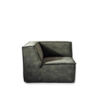 Rivièra Maison Modulaire BankThe Jagger' Corner, Velvet, kleur Ivy
