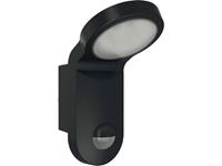 Sensorleuchte 14W OL/AOL LED 5000K 770lm sw mt k.Betriebsger IP55 Kst_opal - ESYLUX