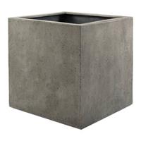Luca Lifestyle Grigio plantenbak Cube S betonlook