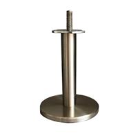 Furniture Legs Europe RVS / INOX ronde meubelpoot 14 cm (M10)