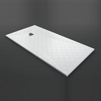 Texence Zijwand voor Douchecabine  Tremiti 68x200 cm Mat Zwart Aluminium Profiel 