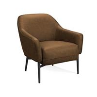 Lanterfant Fauteuil Lieke - Vegan Leather - Relaxstoel - Donkerbruin