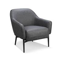 Lanterfant Fauteuil Lieke - Vegan Leather - Relaxstoel - Donkergrijs