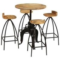 vidaXL 5-delige Barset massief mangohout