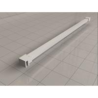 Slim stabilisatiestang 120 cm mat wit