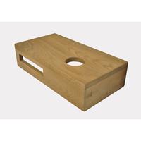 Wiesbaden Fonteinplank BWS Oak Planchet 40x21x10 cm Rechts