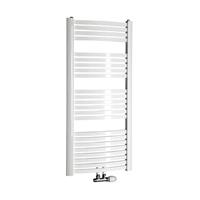 sapho Handdoekradiator  Aqualine Gebogen 55x123.7 cm Wit 