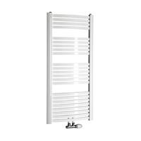 sapho Handdoekradiator  Aqualine Gebogen 65x123.7 cm Wit 