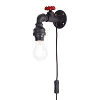 Brilliant Torchlamp 96846/06 Wandlamp E27 60 W Zwart