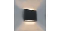 Groenovatie LED Wandlamp 6W Rechthoekig Warm Wit, Zwart