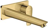 Hansgrohe Talis E afdekset wastafelkraan 22,5cm polished gold optic