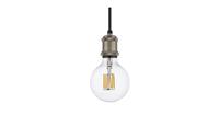 Groenovatie Vintage Hanglamp Fitting E27, Parelzwart
