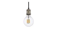 Groenovatie Vintage Hanglamp Fitting E27, Parelzwart