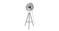 Groenovatie Nice Industrieel Design Tripod Vloerlamp Zilver Zwart