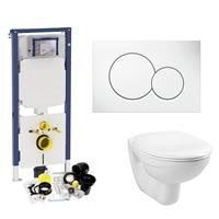 Geberit Sigma 8 (UP720) Toiletset set01 Basic Smart Met Sigma Drukplaat