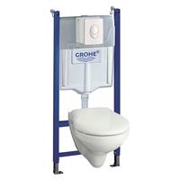 Grohe Toiletset  Compact 4 in 1 Wc-pack Wit