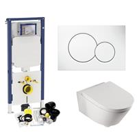 Geberit Sigma 8 (UP720) Toiletset set42 Boss & Wessing Metro 56cm Met Sigma Drukplaat