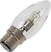 Halogeen ECO kaarslamp 20W 230V B22d