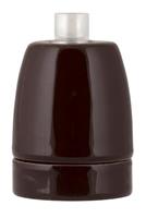 Bailey fitting porselein E27 bruin