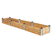 Trendyard Lange Houten Bloembak Lariks