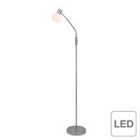 Brilliant Leuchten Philo LED Standleuchte 1flg eisen/weiß