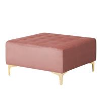 ABERDEEN Hocker Roze Fluweel