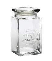 Maxwell & Williams Einmachglas Maxwell&Williams Olde English Vorratsglas 1,0 Liter, Glas, (1 Vorratsglas)