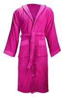 The One Towelling The One Badjas met capuchon 420 gram Magenta-L/XL