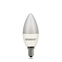 groenovatie E14 LED Kaarslamp 4W Warm Wit