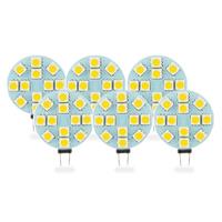 G4 LED Lamp 2,5W Warm Wit Plat Dimbaar 6-Pack .