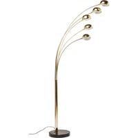 Kare Design Five Fingers Vloerlamp - Hoogte 215 Cm - Messing