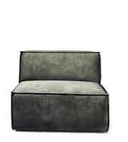 Rivièra Maison Modulaire BankThe Jagger' Center 95cm, Velvet, kleur Ivy