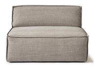 Rivièra Maison Modulaire BankThe Jagger' Center 125cm, Cotton, kleur Stone