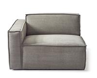 Rivièra Maison Modulaire BankThe Jagger' Corner Links, Cotton, kleur Stone