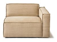 Rivièra Maison Modulaire BankThe Jagger' Corner Arm Rechts, Cotton, kleur Natural