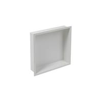 Plieger Inbouwnis  Inbox Wand Met Flens 30x30x7.5cm Waterproof Wit