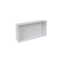 Plieger Inbouwnis  Inbox Wand Met Flens 60x30x7.5cm Waterproof Wit