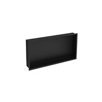 Plieger Inbouwnis  Inbox Wand Met Flens 60x30x7.5cm Waterproof Zwart