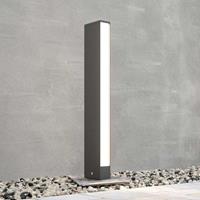 Lampenwelt.com LED tuinpadverlichting Lirka, grijs, 1-lamp
