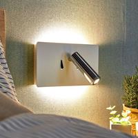 Lucande LED wandlamp Elske met leeslamp