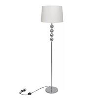 vidaXL Stehlampe Stehleuchte Lampe Leuchte Standleuchte weiß Weiß