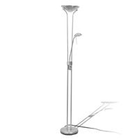 vidaXL Dimmbar LED Stehlampe 23 W Silber