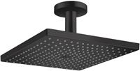 Hansgrohe Raindance E hoofddouche met plafondarm 30cm mat zwart